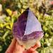180-220g Ametrine Quartz Crystal Stone Single Terminated Irregular Purple Reiki Crystals Stones and Minerals Therapy Home Ornament FUZEGRDLI 180-220 g Purple - Buy Online on SooperMarket.com