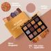 Vegan Copper Bronze Eyeshadow Palette - 12 Pigmented Nude Shades | Travel-Friendly Shimmer Makeup with Mirror - Buy Online on SooperMarket.com