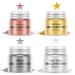 Nomeca Luster Dust Edible Set - 4 Vibrant Colors for Cake Decorating, Baking, and More - Food Grade Shimmer Powder Glitter - 3g/Bottle - Buy Online on SooperMarket.com