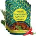 Homiah Rendang Curry Paste (3 Pack) - Gluten Free Non-GMO Rendang Paste - Sambal Oelek, Thai Red Curry Paste, Massaman Curry, Lemongrass Paste, Panang Curry Paste, Curry Sauce, Chili Garlic Paste, Sambal Oelek Chili Paste, Indomie Rendang Curry Paste - 3 