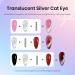 Beetles Cat Eye Gel Nail Polish - 15ml Silver Shimmer Velvet Gel for UV LED Nail Lamp - Manicure Salon & DIY Home Use - Buy Online on SooperMarket.com