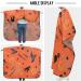 Kigai Happy Halloween Barber Cape - Professional Waterproof Hair Cutting Cape for Men & Women with Adjustable Snap Closure - Salon Hairdressing Essential - Buy Online on SooperMarket.com