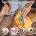 BPA-Free Baby Bite Ring Toy Keys | Teething Aid for Babies 3+ Months | Blue Bite Ring - Buy Online on SooperMarket.com
