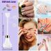 Rose Mini Nail Dryer - Aceshop 18W UV LED Nail Lamp for Gel Polish, Portable and USB Rechargeable, 360 Rotatable Design - Quick Dry Curing Lamp for DIY Manicure at Home or Salon - Buy Online on SooperMarket.com