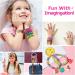 2000+ Rubber Band Bracelet Kit | Loom Bracelet Making Set for Kids | Refill Loom Set with Rubber Bands | Bracelet Making Kit - Buy Online on SooperMarket.com