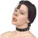 Lockable Nose Hooks Gag Harness with Steel Hooks