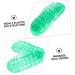 MAGICLULU 2 Pairs Slippers Quick Drying Shower Slippers Green Home Indoor Slippers Non Dorm Shoes Gym Foot Spa Soak Tub Shower Footware Massaging Travel Pvc Household Plastic Barrel 23x9cm 6x2pcs Greenx2pcs - Buy Online on SooperMarket.com