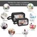 MAANGE Translucent Waterproof Toiletry Bag Set for Women and Men - 2 PC Makeup Organizer for Travel - Medium + Small Sizes - Buy Online on SooperMarket.com
