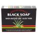 African Formula Black Soap 3.5 Ounce Shea Butter & Aloe Vera (103ml) (6 Pack) 3.5 Ounce (Pack of 6)