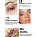 Eyeshadow Liquid - 12 Colors Shimmer Eyeshadow Waterproof Quick-Drying Long Lasting Sparkling Kit for Shiny Makeup Puchen - Buy Online on SooperMarket.com