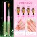 Saviland Kolinsky Acrylic Nail Brush Set - 4PCS Professional Size Brushes for Acrylic Nails Extension & Carving - Buy Online on SooperMarket.com