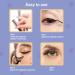 Ailun Magnetic Eyeliner and Eyelashes Kit - Volume Fluffy Natural Look - 5 Pairs Wispies Long Extension Lashes with Tweezers - Easy to Wear & Reusable - Buy Online on SooperMarket.com