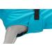 Trixie Vimy Dog Raincoat L - Turquoise Waterproof Jacket with Reflective Elements Adjustable & Comfortable 50 cm - Buy Online on SooperMarket.com