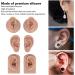 3 Pairs of Silicone Ear Models for Otoplasty & Acupuncture - Soft Flexible Jewelry Display & Piercing Practice - Buy Online on SooperMarket.com