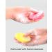15-Count Natural Compressed Facial Sponges - Exfoliating Pink Face Pads for Deep Cleansing - Buy Online on SooperMarket.com