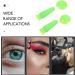 Healvian Silicone Eyeball Cover Set - Flexible Eye Pad & Surgery Protector in Green | International Shipping Available - Buy Online on SooperMarket.com