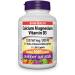 Webber Naturals Calcium with Magnesium and Vitamin D3 200 Caplets Enhanced Absorption Helps Support Bones and Teeth Vegetarian