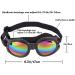 2 Pcs Dog Goggles Dog Sunglasses Dog Goggles Eye Protection Windproof Dog Glasses Anti-Fog Uv Protection Sun Glasses for Cat & Small Dogs (Black and White) - Buy Online on SooperMarket.com