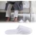 KRISMYA 24 Pairs Spa Slippers - Non-Slip Disposable Closed Toe Slippers for Men and Women | Ideal for Hotel, Home, Guest Use - White - Buy Online on SooperMarket.com