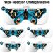 Magnifying Glasses Headset Wimayo Magnifying Glasses with Light and 5 Detachable Lenses(1X-3.5X) Headband Magnifier Magnifying Glasses for Jewellery Close Work Reading Watch & Electronic Repair - Buy Online on SooperMarket.com
