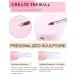 480g Acrylic Powder Set of 4 EBANKU Acrylic Powder Large Capacity Professional Acrylic Nail Powder for Nail Acrylic Extension Nail Carving Long-Lasting No Nail Lamp Needed - Buy Online on SooperMarket.com