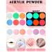 EBANKU 12 Colors Acrylic Powder Set for Professional Nail Extension - Long-Lasting, No Lamp Needed - Perfect for Christmas Party - Buy Online on SooperMarket.com