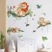 Decalmile Jungle Animals Wall Stickers - Safari Theme Decals for Nursery and Kids Room Decor - Buy Online on SooperMarket.com