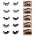 Wholesale Mixed 3D Faux Mink Eyelashes Pack - 5 Styles, 30 Pairs | Fluffy Volume, Natural Charming Look, Medium Length, Handmade & Reusable False Eyelashes - Buy Online on SooperMarket.com