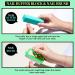 Fandamei Nail File 100/180 - Gel Nail Buffer & Manicure Set | Nail Files Tongs & Shavers - Z-Green - Buy Online on SooperMarket.com