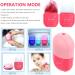 Rcool Ice Face Roller & Gua Sha Massager Set - Facial Beauty Tools for Fine Lines, Pores, Acne & Skin Care - Pink - Buy Online on SooperMarket.com