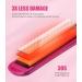 Terviiix Mini Flat Iron for Short Hair/Bangs - 0.5'' Portable Ceramic Straightener in Pink - Buy Online on SooperMarket.com