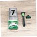 1 Set Razor Shavers for Men - Stainless Steel Manual Hair Clippers with Rubber Handle - Perfect for Smooth Shaving - Buy Online on SooperMarket.com