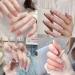 3-Piece Nail Art Stamper Kit - Clear Silicone Nail Stamp Set for French Manicure & Designs - Buy Online on SooperMarket.com