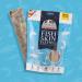 SKIPPER'S Fish Skin Flatties Sticks - Handmade and Air-Dried - 100% Dog Chews Long Lasting Natural Dog Treats - Skin Care - High Protein Low Fat Dog treats - Short 250g Short 250 g (Pack of 1) - Buy Online on SooperMarket.com