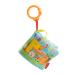 Fisher-Price FGJ40 - Little Play Book Soft Baby Book incl. 1 removable toy baby toy from birth multicolour