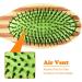 Grooming Brush for Dog & Cat 2 in 1 Dog Pin Brush and Bristle Soft Brush Dogs Comb and Brush for Cleaning Loose Fur & Dirt Msuitable for Long and Short-haired Dogs or Cats - Buy Online on SooperMarket.com