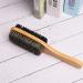 Ankroyu Double-Sided Beard Brush Set | Wooden Handle & Face Hair Trim Brush for Men | Perfect for Grooming & Bar Cleaning - Buy Online on SooperMarket.com