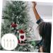 Cabilock Artificial Garland 18 Pcs Crutch Pendant Children s Toys Christmas Hanging Ornaments Candy Crutch Christmas Pendant Set - Buy Online on SooperMarket.com
