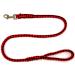 Dog leash large dogs jumbo with hand loop up to 80 kg / guide leash / practice line / training line very stable 17 colors (3m black and red) 3M black-red