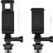 NEEWER Phone Holder & Hot Shoe Mount Kit for Action Cameras, GoPro, DJI OSMO, iPhone, Samsung - DSLR Camera & Ring Light Compatible - Buy Online on SooperMarket.com