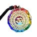 Sinymilk Om Aum Symbol Energy Protection Orgonite Pendant Reiki Healing Stones Necklace