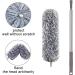 VMVN Microfiber Duster with Extension Pole - Reusable Ceiling Fan & Blade Cleaner | Gray - Buy Online on SooperMarket.com