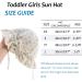 XIAOHAWANG Baby Girl Sun Hat | Embroidered Flower Toddler Bucket Hat | Infant Girls 3-6 Months (Beige) - Buy Online on SooperMarket.com