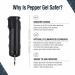 SABRE Ruger Pepper Gel - 25 Bursts, 12-Foot Range, UV Dye, Finger Grip, Key Ring - Black Pepper Spray - Buy Online on SooperMarket.com