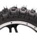 Front Wheel Tyre Durable Wear Resistant Front Wheel Assembly High Friction Rubber Metal for Off Road Vehicle - Buy Online on SooperMarket.com