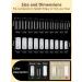 Deciniee Acrylic Nail Kit - 1000 Clear & Natural Fake Nails for French Manicure - 10 Sizes Extension Tips with Box - Women's Press on Coffin Nails - Buy Online on SooperMarket.com
