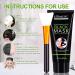 Blackhead Remover Mask - Charcoal Peel Off Face Mask for Pore Cleansing & Skin Care 100g | Unisex Blackhead Treatment - Buy Online on SooperMarket.com