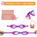 Careula Kids Swim Goggles - Boys Girls Toddlers Age 2-10 - Blue/Fuchsia - Buy Online on SooperMarket.com