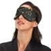 Haskirky Light Blocking Eye Mask for Deep Sleep and Relaxation - Adjustable Men and Women Travel Mask for Business Trips, Yoga, and Meditation - Breathable & Comfortable - Black Stars - Buy Online on SooperMarket.com