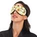 Haskirky Light Blocking Eye Mask for Adults - Breathable, Adjustable, Perfect for Travel, Yoga, Meditation, Office, and Deep Sleep - Sunflower Butterf - Buy Online on SooperMarket.com